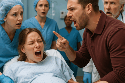 “While I Was in Labor, My Husband Yelled at Me in Front of the Nurses, Saying I Was ‘Weak and Overreacting’—But Minutes Later, When the Doctor Made an Announcement No One Expected, Every Eye in the Room Turned Toward Him… and He Finally Realized What He’d Just Lost.”