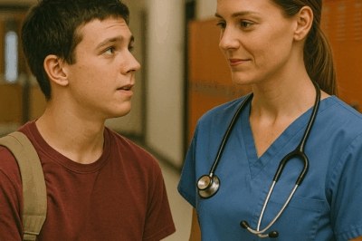 When a Poor Medical Student Nervously Asked a Young Nurse to Be His Date to the Graduation Dance, He Had No Idea She Was Secretly the Only Daughter of the Hospital’s Billionaire CEO — and That His Simple Act of Kindness Years Earlier Had Already Changed Both Their Futures Forever