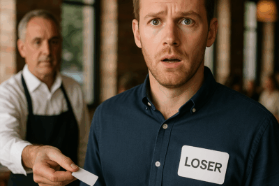 “My Dad Invited Me to Come Early to a Fancy Restaurant Saying, ‘We’ll Celebrate Tonight’—But When I Walked In, the Waiter Handed Me a Name Tag That Revealed a Truth So Shocking It Changed My Entire Family Forever”
