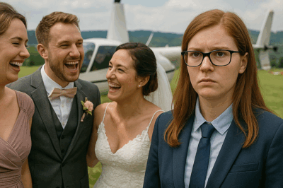 At My Cousin’s Wedding, They Laughed at Me, Until My Helicopter Landed Behind Them