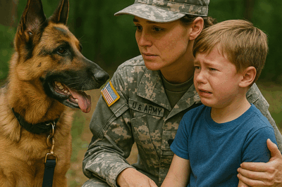 A U.S. Army veteran thought it was just another training exercise with her loyal K9 partner—until they discovered a lost boy in the woods, and what she uncovered next shook her family and changed all of their lives forever.