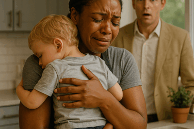 The door creaked open before Grant Ellison even stepped inside. His polished shoes touched the tiles of his private foyer, and the wheels of his sleek black suitcase trailed behind him with a soft rattle.