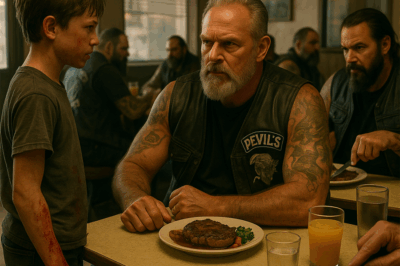 “PLEASE ARREST ME RIGHT NOW” — The Night 15 Bikers Met a Starving Boy and Became His Family