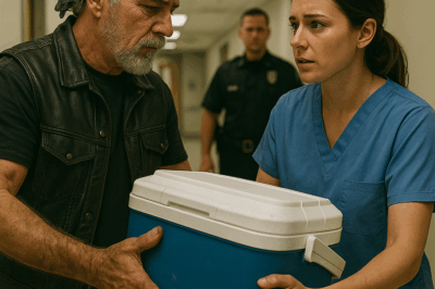 A woman’s voice, thready and raw: “Is this the biker with the Safe Rider patch?”