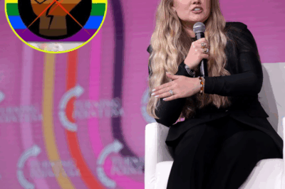 DEFIANCE ON LIVE TV! Erika Kirk’s SHOCKING REFUSAL to Wear the Rainbow Patch Minutes Before Airtime Leaves Producers STUNNED and the Nation in a Fierce Debate!