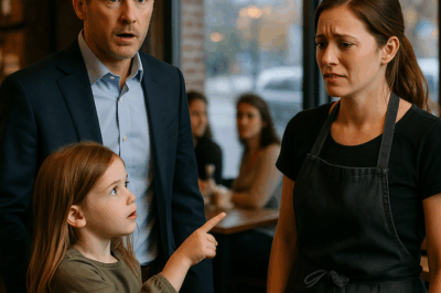 “CEO Entered Café Years After Leaving Her—Little Girl Said ‘Daddy?’”