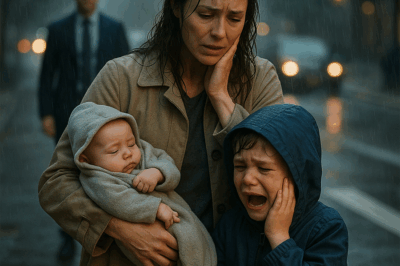 “And don’t cry, my love, it’s over,” whispered Esperanza as she caressed the unknown child’s wet face.