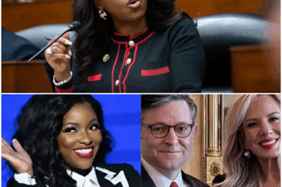 CONFRONTATION MELTDOWN! Mike Johnson STUNNED SILENT, Abruptly WALKS OUT After Jasmine Crockett EXPOSES Wife’s ‘Hidden LLC’ on Live TV!