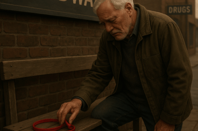 Harold Kruger, the town’s aging barber, bends to lift a frayed red ribbon where his dog always waited. The pole still hums, but Benji hasn’t come back—so Harold steps into the cold and discovers this isn’t a simple wander-off.
