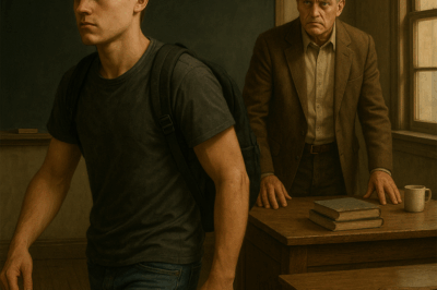 The last words I ever heard in my classroom, after forty-two years of chalk dust and scraped knees, were “Whatever, old man.”