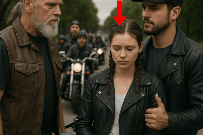 “Your biker trash father or me – choose now,” said my daughter’s boyfriend as she handed me our family photos on the street.