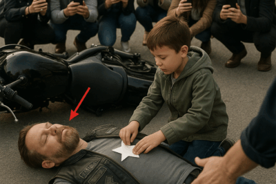 They said the biker had no pulse. The boy didn’t believe them.