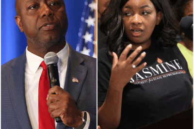 THE SILENT MIC DROP: “You Really Wanna Do This on Live TV?” The Single Sentence Jasmine Crockett Fired at Tim Scott That Broke the Internet—And Changed The Rules of the Game.