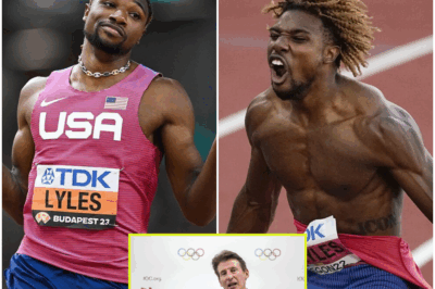 THE OLYMPIC BETRAYAL: NOAH LYLES’S STUNNING, HATE-FUELED RANT—‘WE DON’T RUN TO HONOR THEIR STUPID PRIDE!’—WHY DID HE COMPARE ATHLETES TO A ‘CHEAT’?