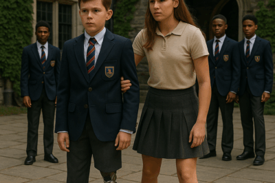 Cruel laughter echoed through the courtyard of Ridgewood Prep Academy, one of New York’s most exclusive private schools.