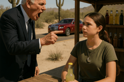 The sun dipped low over the Nevada desert as a sleek black car rolled to a stop beside a weathered roadside stand. Behind the wheel sat Sebastian Ward—a man whose wealth could buy everything but peace.