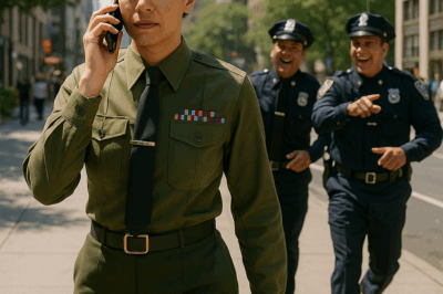 “Who are you going to call, a black? No one’s going to take a slave like you seriously. Go back to Africa where you belong,” Sergeant Cole barked.