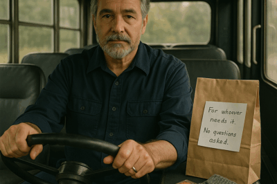 For the last two years, I’ve been running an illegal operation on my 6 a.m. school bus route. The district has a “zero tolerance” policy on food. They’ve got rules for everything.