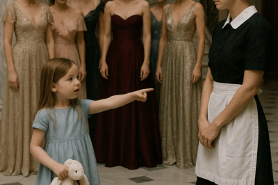 The words echoed through the gilded hallway of the Lancaster estate, silencing everyone.