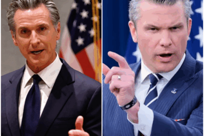 “I Don’t Care!” Newsom’s 8-Word SLAM STUNS Pete Hegseth LIVE on Air!