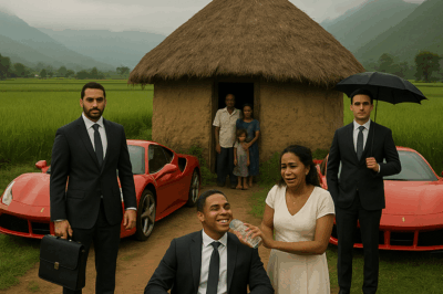 At thirty-six, I married a homeless woman who later gave me two children — until one day, three luxury cars pulled up and exposed who she truly was, leaving everyone in town speechless.