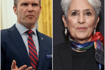 “Beaten, Beaten – Pay Now!”: Joan Baez Files $50 Million Lawsuit After Explosive On-Air Clash with Pete Hegseth