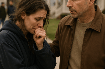 “‘We Have No Home,’ the Little Girl Whispered as Her Mother Tried to Smile Through Her Tears. Moments Later, the Stranger Who Had Been Watching Quietly From Across the Street Pointed to His Own House and Said Softly, ‘Then From Today, You Do.’ What Happened Next Shocked Everyone.”