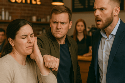 “A Bully in a Café Hit a Quiet Woman, Mocking Her for Being ‘Too Simple’ to Afford Anything More Than Coffee — But Seconds Later, Every Customer Froze When a Convoy of Black Cars Stopped Outside, and the Man Who Walked In Was Her Older Brother — A Billionaire Known as ‘The Ghost Tycoon.’ What He Did Next Made the Bully Fall to His Knees in Front of Everyone”