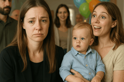 After My Husband’s Funeral I Forced Myself to Attend My Sister’s Son’s First Birthday Party, but When She Announced “My Real Family Is Here,” What Happened Next Revealed a Secret That Changed Everything Forever