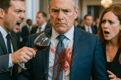 S-They Poured Wine on the Quiet Guy at the Table, Not Knowing He Owned Everything in the $600 Million Deal They Needed