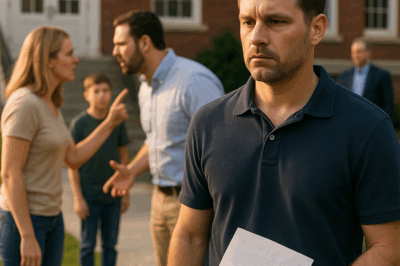 S-My Ex-Wife Said Our Son Needed a “Real Man” Dad, but Signing Those Papers Changed Everything Forever