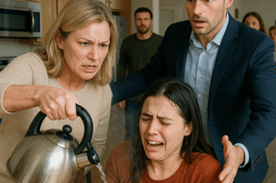 “When a Billionaire Returned Home to Find His Sister Pouring Boiling Water on His Wife, What He Did Next Left Even His Closest Friends Speechless — A Story of Betrayal, Justice, and an Unthinkable Act That Changed an Empire Forever.”
