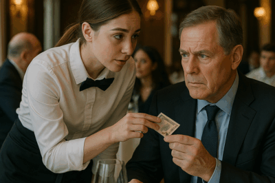 “‘This Isn’t a Real One,’ the Waitress Whispered in Perfect Italian While Pouring Wine for the Billionaire Guests. Everyone Laughed, Thinking She Was Joking — Until the Sommelier Froze, the Investors Panicked, and the Truth She Uncovered Changed the Course of a $200 Million Deal.”