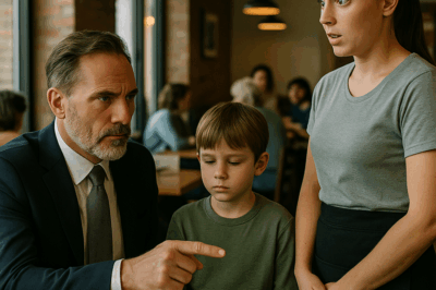 “‘Make My Son Speak and I’ll Buy You This Restaurant,’ Said the Billionaire. No One Believed the Waitress Could Do It — But What Happened Next Left Everyone Speechless, Including Him”