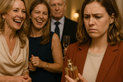 “The Rich Women at the Gala Laughed When They Caught the Scent of Her ‘Cheap Perfume’ — They Whispered and Rolled Their Eyes, Unaware That the Quiet Woman They Were Mocking Had Designed the Very Fragrance They Were Wearing. When the Billionaire Host Took the Stage and Announced His Personal Brand’s Secret Creator, Every Head Turned — and the Woman They’d Insulted Became the Center of a Night No One Would Ever Forget”