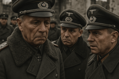 “The Night the Generals Stared Into the Snow: The Secret Conversations, Broken Pride, and Unbelievable Words Spoken by Germany’s Highest Commanders After the Fall of Stalingrad — When They Finally Realized That No Strategy, No Army, and No Empire Could Survive the Cold Judgment of Reality”