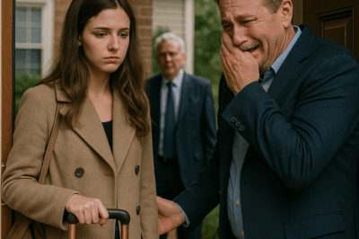 “Her Stepfather Laughed While Throwing Her Into the Streets—He Said She’d Never Be Anything Without Him. But Two Years Later, When She Stepped Out of a Limousine Wearing the Emblem of a Billion-Dollar Company He Once Mocked, His Laughter Died, and His Eyes Filled With Tears of Regret He Could Never Wash Away.”