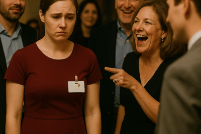 When She Sneered at My Dress and Mocked My Name Tag at the Reunion, Everyone Laughed—Right Up Until a Sudden Revelation Turned the Room Silent and Forced Every One of Them to Confront the Truth They Never Saw Coming