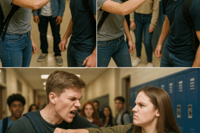 “A High School Bully Made Up His Own ‘Rules’ and Attacked the Quiet New Girl in Front of Everyone — But Within Five Seconds, She Dodged His Punch, Flipped Him Over Her Shoulder, and Left the Entire Cafeteria Frozen. What She Revealed Next Shocked the Whole School.”