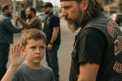 S-They Mocked a Deaf Grandma and Filmed Her Tears Outside the Diner — Until a Pack of Bikers Rolled In and Changed Everything