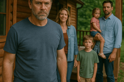 SS“My Ex-Wife Showed Up at the Summer Cabin I Built With My Own Hands—But This Time, She Brought Her New Husband and Stepchildren. When I Told Her She Had No Right to Be There, She Smirked and Said, ‘You Can’t Do Anything.’ She Was Wrong—And What Happened Next Left Everyone Speechless.”
