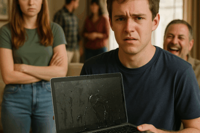 “The Night My Sister Ruined My Final Project by Dumping My Laptop Into the Bathtub — And My Dad Laughed, Calling Me a ‘Loser,’ Until the Truth About Our Family Finally Exploded Into the Light”