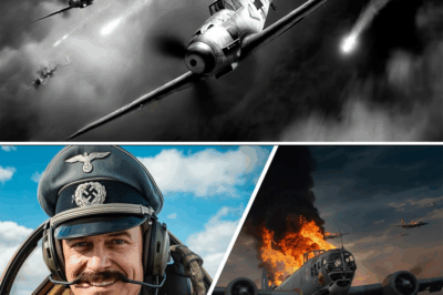 Ordered to Shoot Him Down, a German Ace Let a Helpless American Pilot Live — Years Later, as Terrified “Comfort Girls” Refused to Undress, One U.S. Guard’s Decision Turned a Humiliating Order into an Act of Redemption Neither Side Expected