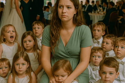 “My Parents Planned for Me to Be the Babysitter for 12 Kids at My Sister’s Wedding — They Said I ‘Wasn’t Pretty Enough’ to Be a Guest. But When I Showed Up With My Own Surprise and Everyone Saw Who I’d Brought With Me, The Entire Wedding Froze.”