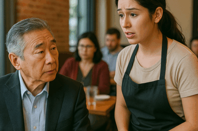 When a Confused Elderly Man Walked Into a Luxury Hotel Lobby, Everyone Ignored Him Because He Looked Poor and Spoke No English — But When One Waitress Knelt Beside Him and Greeted Him in Japanese, The Entire Staff Froze As He Smiled, Picked Up His Phone, and Made a Call That Would Change Every Employee’s Life Forever, Revealing the True Identity of the “Stranger” No One Wanted to Help