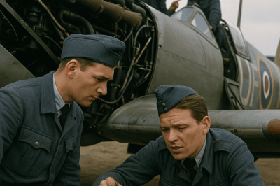 “The Day British Mechanics Rewrote the Rules of the Sky: The Untold Story of How a Handful of Engineers, Armed Only with Wrenches and Nerves of Steel, Turned the Struggling Spitfire Mk.V into a Low-Altitude Fw 190 Killer That No One Believed Could Exist — Until It Climbed, Dived, and Fought Back With a Fury That Changed the Fate of the Air War”