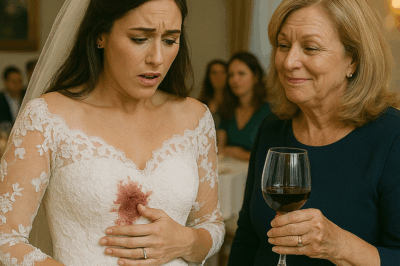 When My Mother-in-Law Spilled Wine on My Wedding Dress and Whispered a Cruel Warning, I Thought My Marriage Was Doomed — But What Happened After Revealed Hidden Strengths and Surprising Loyalty