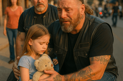 S-The Night a Lost Little Girl Stopped a Hells Angel’s Bike and Forced a Ruthless Outlaw to Face His Broken Soul