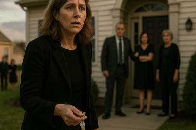 S-After My Husband’s Funeral, My Keys Didn’t Fit the Lock and My In-Laws Stood Inside, Ready to Erase Me Completely