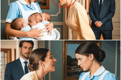 When a Millionaire Widower Vanished to Test His Young Girlfriend’s Loyalty, His Strange Triplets Became Pawns in a Dangerous Game — Until a Quiet Cleaning Worker Uncovered a Truth That Turned Every Lie on Its Head